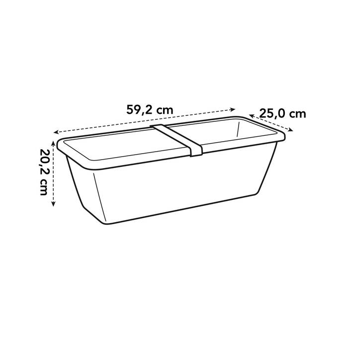 barcelona xl 60cm white